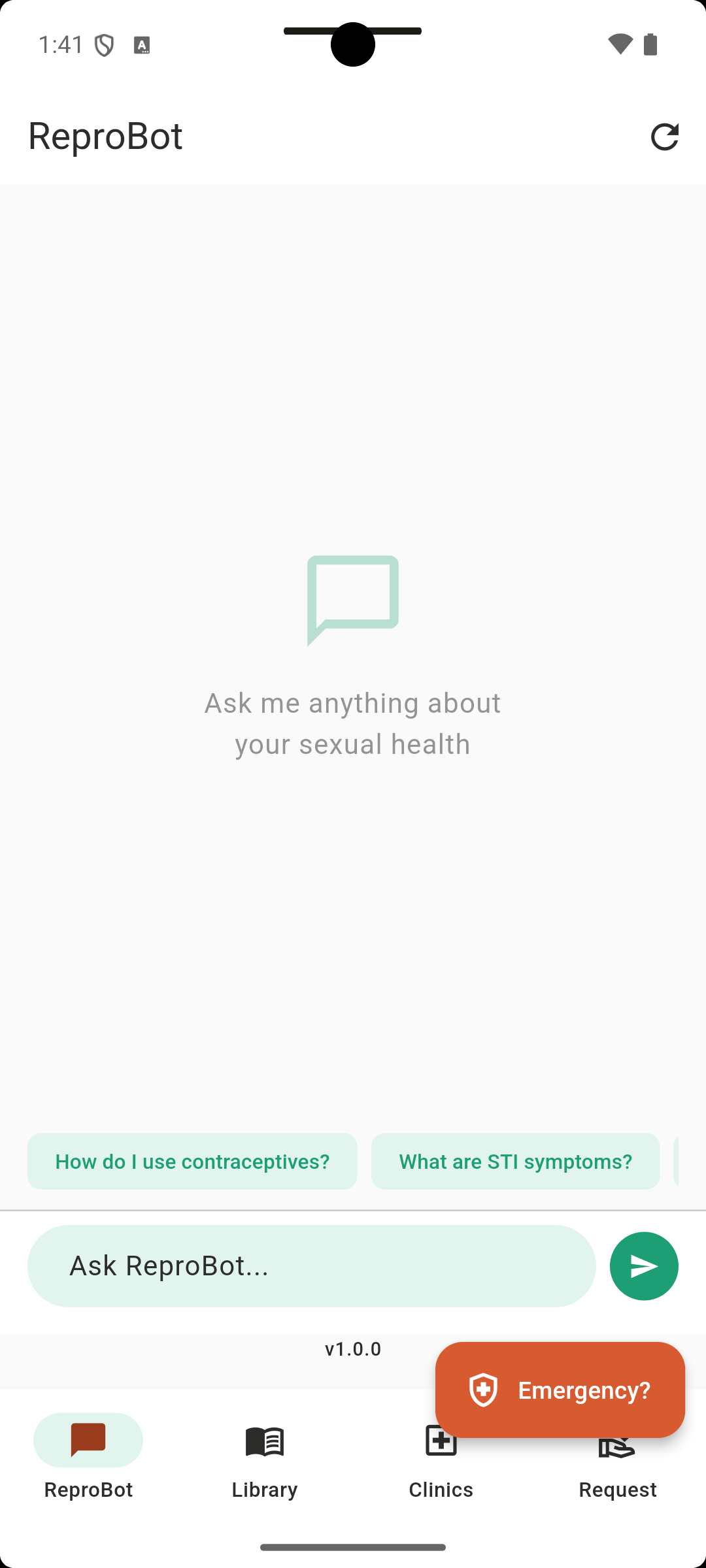 ReproPlan screenshot